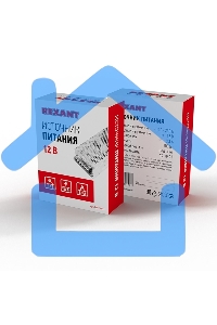 Источник питания 220 V AC/12 V DC 9 A 100 W с разъемами под винт, без влагозащиты (IP23)