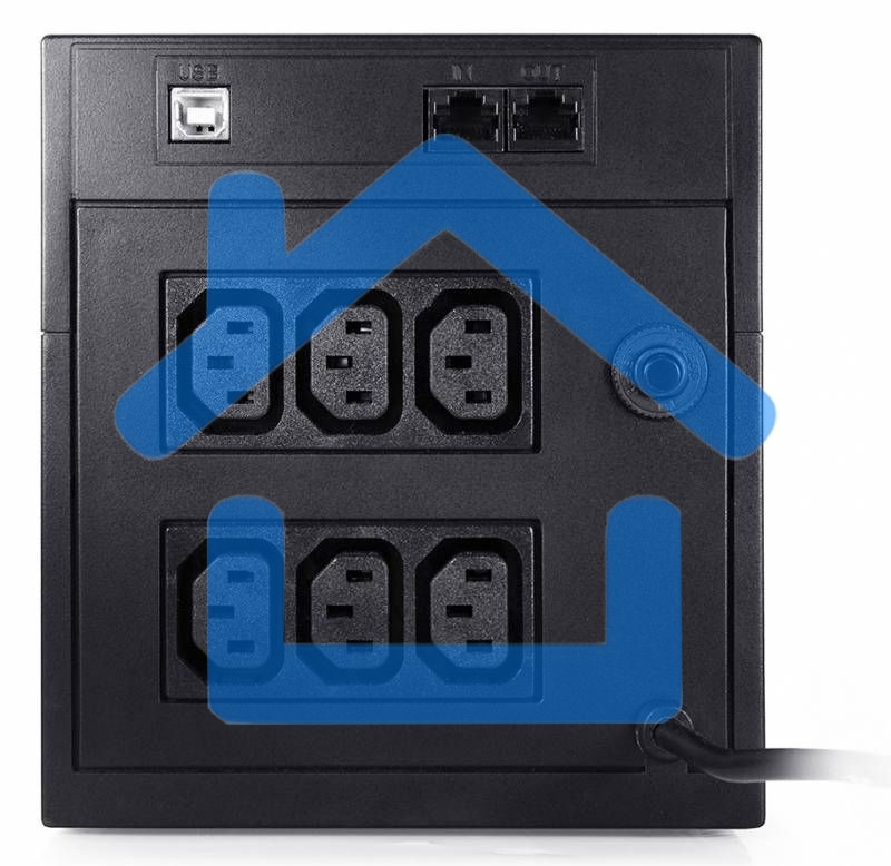 Источник бесперебойного питания Powercom Raptor RPT-2000AP 1200Вт 2000ВА черный