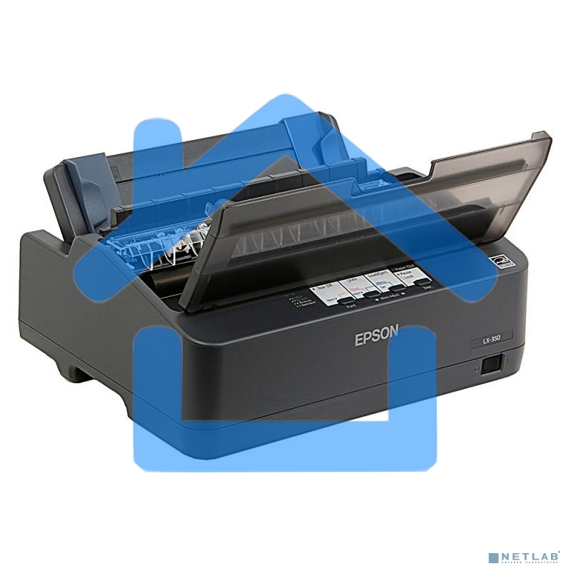 Принтер матричный Epson LX-350 (C11CC24031/C11CC24032), (А4, 357 cps (12 cpi), USB, LPT, COM)
