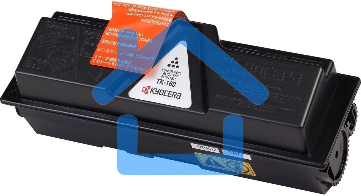 Картридж лазерный Kyocera TK-160 (1T02LY0NL0/1T02LY0NLC) черный для FS-1120D/FS-1120DN/P2035D/P2035DN 2500 стр.