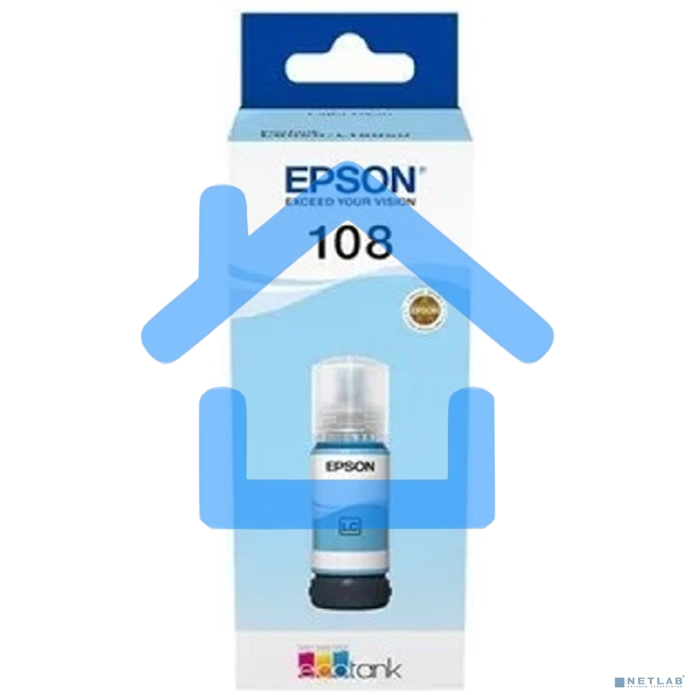 Контейнер с светло-голубыми чернилами EPSON C13T09C54A