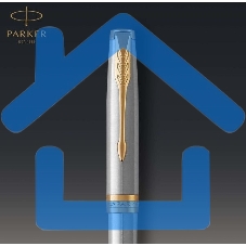 Ручка шариковая Parker Sonnet Core K527 (CW1931507) Stainless Steel GT M, черные чернила, подарочная коробка