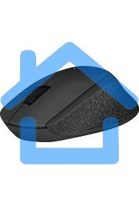 Мышь беспроводная Logitech M280 черный, 1000 dpi, радиоканал, USB, кнопки - 3