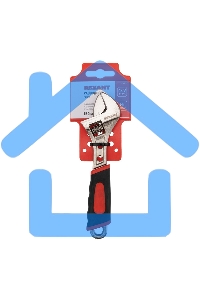 Разводной ключ Rexant 150 мм, двухкомпонентная рукоятка