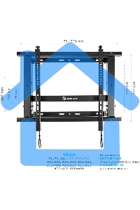 Настенное крепление ONKRON PRO7 Mдля видеостен 40”-70