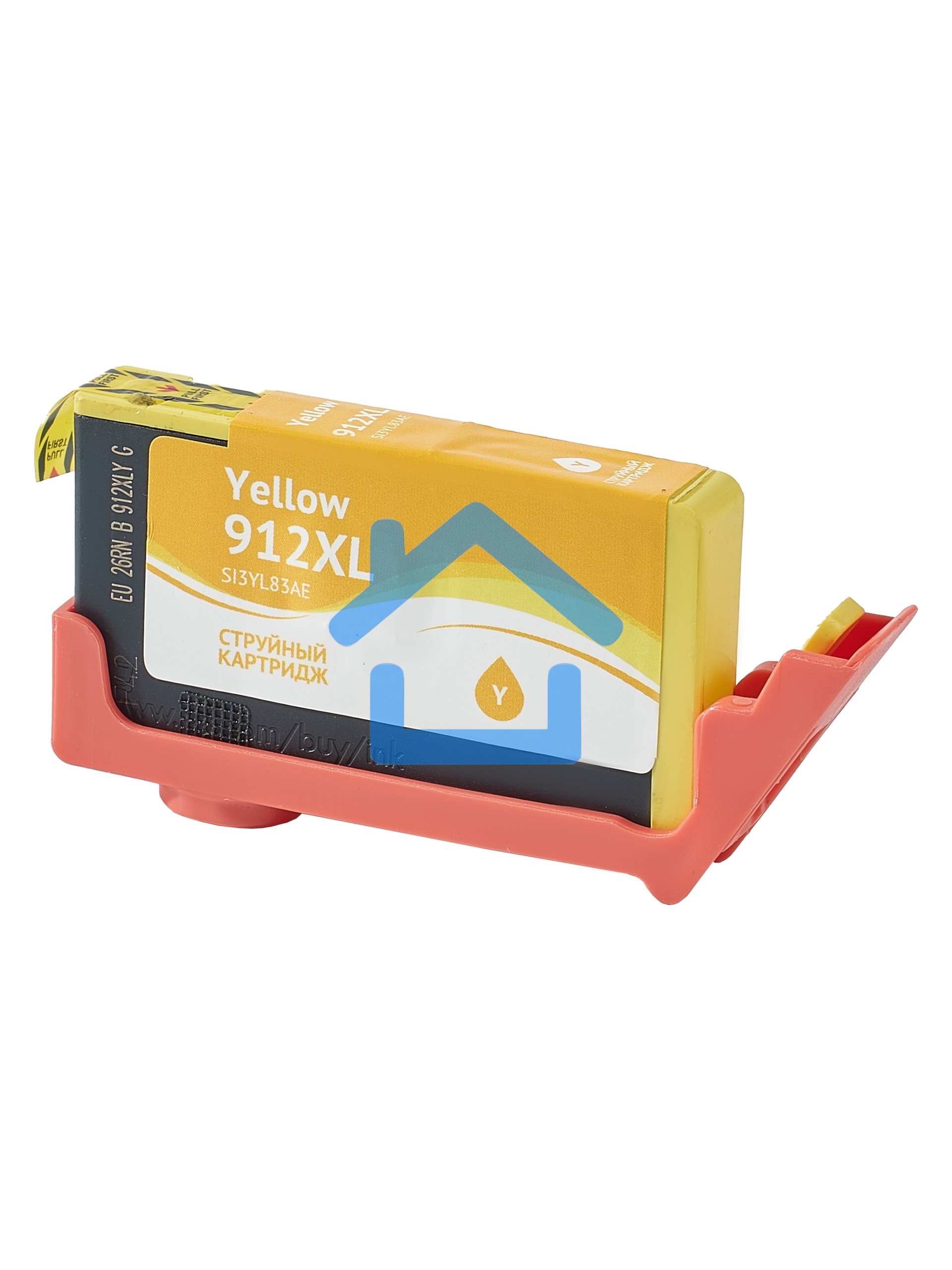 Струйный картридж Sakura 3YL83AE (№912XL Yellow) для HP, желтый, 10,5 мл., 825 к.