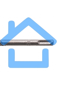 Бур по бетону Denzel двойная спираль, Cobalt W-tip, 12x310 мм, SDS PLUS