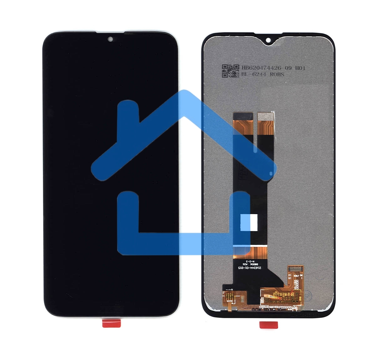 Дисплей для Nokia 5.2 черный