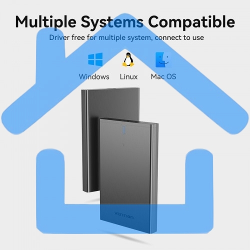 Внешний корпус Vention для HDD/SSD 2.5