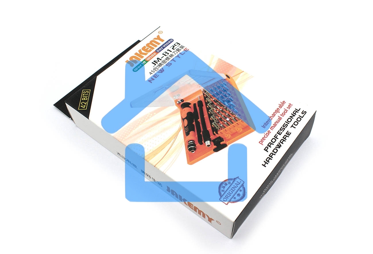 Отвертка с набором бит Jakemy JM-8129