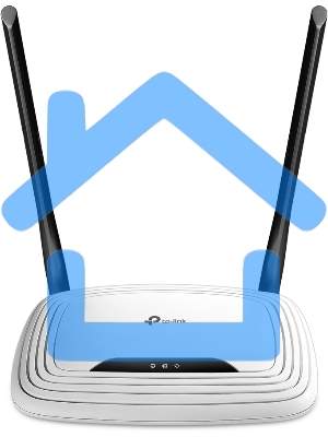 Маршрутизатор беспроводной TP-Link TL-WR841N 10/100BASE-TX