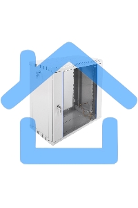 Шкаф телеком. настенный разборный 12U (600х350) дверь стекло (ШРН-Э-12.350) (1 коробка)