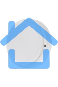 Светильник светодиодный пылевлагозащищенный Rexant ЖКХ-01 круг 30 Вт 3200 Лм IP65 6500 K 210х37 мм с датчиком движения дежурный свет