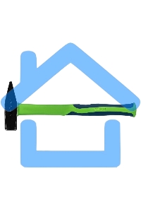 Молоток слесарный СИБРТЕХ, 800 г, фибергласовая обрезиненная рукоятка СИБРТЕХ 10327