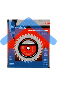 Пильный диск Matrix по дереву, 130x20мм, 24 зуба + кольцо 16/20 Professional