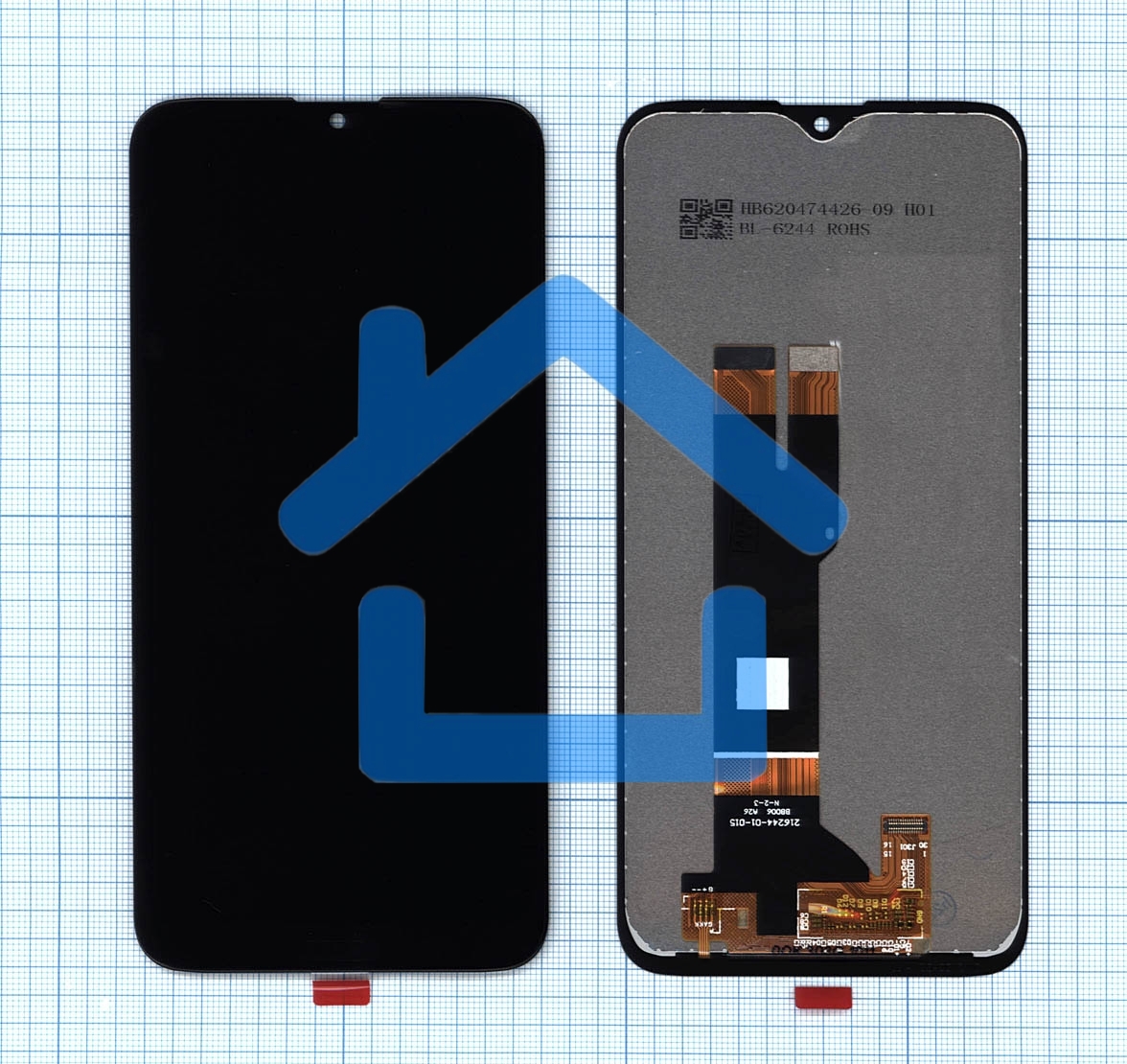 Дисплей для Nokia 5.2 черный