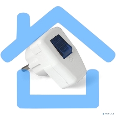 Вилка электрич. с выкл. с заземл. 16А 250В бел. UNIVersal 0056