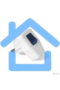 Вилка электрич. с выкл. с заземл. 16А 250В бел. UNIVersal 0056