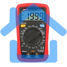 Цифровой мультиметр UNI-T UT131C Напряжение переменного/постоянного тока (250 В); постоянный ток (10А); Сопротивление (200 МОм); Температура (1000 ℃); Ручной диапазон