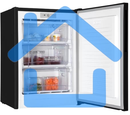 Морозильная камера Nordfrost DF 256 BAP, черный, 100л, 3 ящика