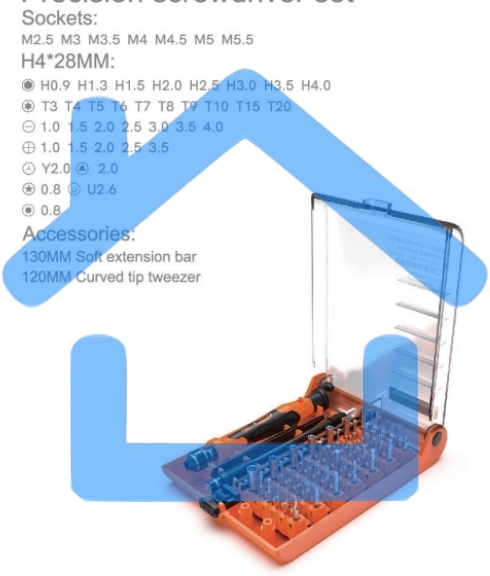 Отвертка с набором бит Jakemy JM-8129