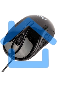 Мышь проводная HIPER HOM-031 черный, 1000 dpi, USB, кнопки - 3