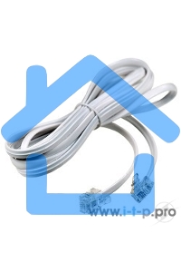 Телефонный шнур, удлинитель RJ-11(6P-4C), длина 5 метров, белый Rexant