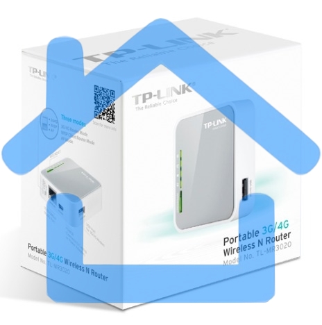 Маршрутизатор беспроводной TP-Link SOHO TL-MR3020 10/100BASE-TX