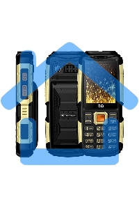 Мобильный телефон BQ 2430 Tank Power Green&silver 2.4” 240x320/32+32Mb/BT/2Sim/microSD/0.3Mp/4000mAh/Powerbank