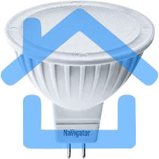 Лампа светодиодная Navigator NLL-MR16-3-230-4K-GU5.3 3Вт 4000К белый GU5.3 230лм 220-240В