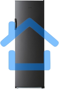 Морозильная камера Atlant M-7204-160, мокрый асфальт, 243л, 7 ящиков