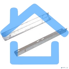 Комплект уголков опорных (направляющие) для напольных шкафов, глубина 450 мм, нагрузка до 50 кг. (УО-45) (2шт.)