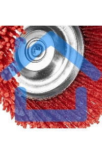 Щетка для дрели Denzel 75 мм, чашка, со шпилькой, нейлоновая щетина