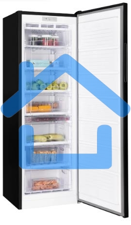 Морозилка Nordfrost DF 268 BAP, черный, 256л, 6 ящиков