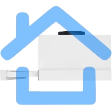 Вытяжка телескопическая HOMSair Flat 60 белый, 60 см, 520 куб. м/ч, 47 дБ