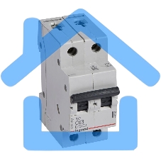 Выключатель автоматический модульный 2п C 63А 4.5кА RX3 Leg 419703
