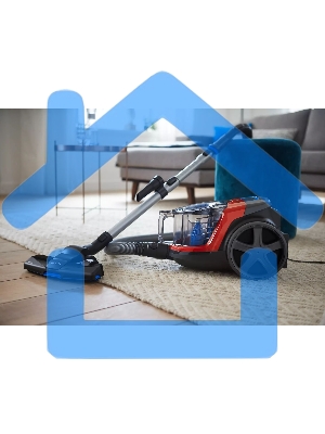 Пылесос Philips FC9330/09 монца, 237/750 Вт, уборка сухая, пылесборник контейнер 1.5 л