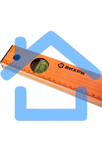 Уровень алюминиевый ВИХРЬ 1000мм фрезерованный 3 глазка