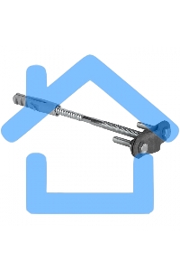 Держатель фасадный EKF PROxima, L=120мм, HZ