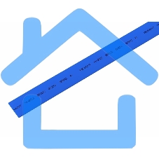 Трубка термоусаживаемая ТУТ 15,0/7,5мм, синяя, упаковка 50 шт. по 1м, PROconnect