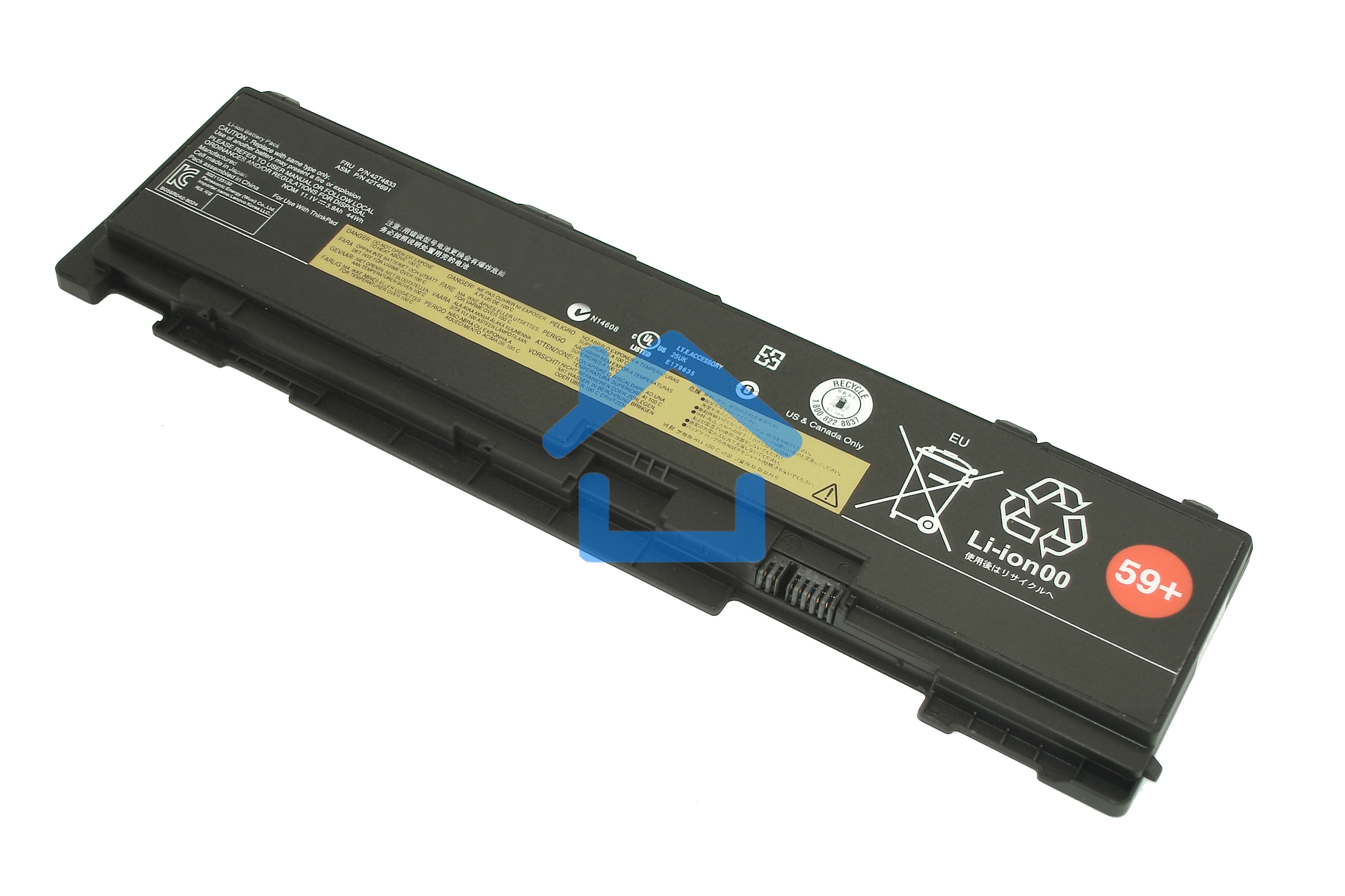 Аккумуляторная батарея для ноутбука Lenovo ThinkPad T410s 11.1V 44Wh черный Orig