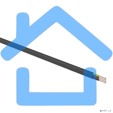 Телефонный кабель Rexant ШТЛП 4 жилы Cu, черный, 100м