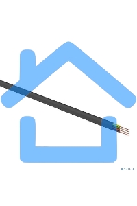 Телефонный кабель Rexant ШТЛП 4 жилы Cu, черный, 100м