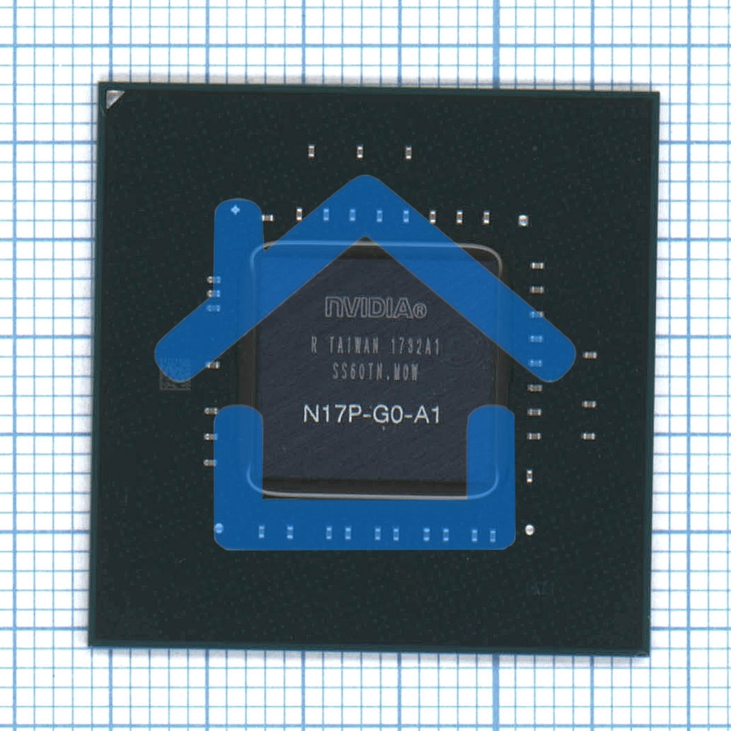 Чип nVidia N17P-G0-A1 GP107-725-A1 Reball