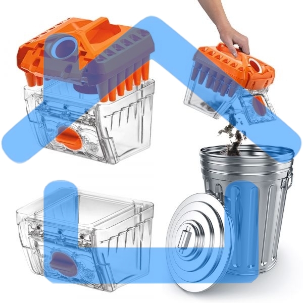 Моющий пылесос Thomas DryBOX + AquaBOX Cat&Dog белый/оранжевый, 325/1700Вт, уборка сухая, пылесборник контейнер 2.6 л