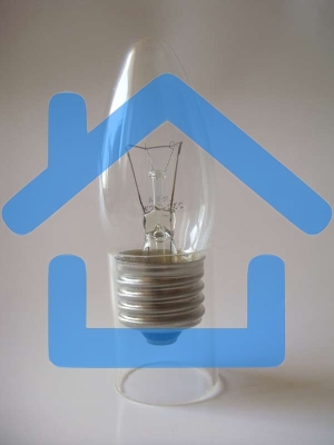 Лампа накаливания ДС 40Вт E27 (верс.) Лисма 326768400