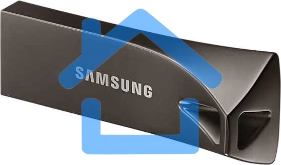 Внешний накопитель 256Gb USB Drive USB 3.1 Samsung BAR Plus (up to 300Mb/s) (MUF-256BE4/APC)