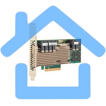 Контроллер Broadcom MegaRAID SAS 9361-24i SGL (05-50022-00), PCIe 3.0 x8 LP, SAS/SATA 12G, RAID 0,1,5,6,10,50,60, 24port(6*int SFF8643), Cache 4Gb, 3324ROC