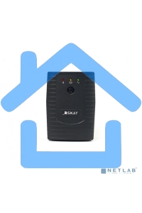 Источник бесперебойного питания Бастион SKAT-UPS 800/400 220В 480 Вт 1 АКБ 9А·ч внутр. меандр. стабилизация напряжения