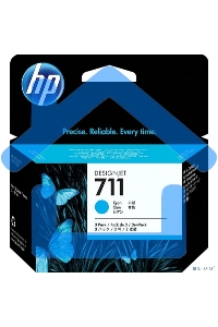Картридж струйный HP №711 CZ134A голубой x3уп. для HP DJ T120/T520 (29мл)